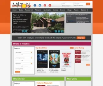 Milton.com(Milton's Community Portal) Screenshot