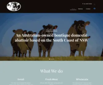 Miltondistrictmeats.com.au(Our retail arm) Screenshot