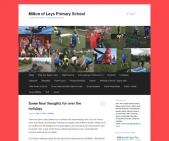 Miltonofleysblog.com(Milton of Leys Primary School) Screenshot