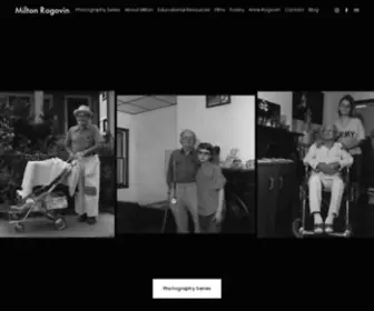 Miltonrogovin.com(Milton Rogovin) Screenshot