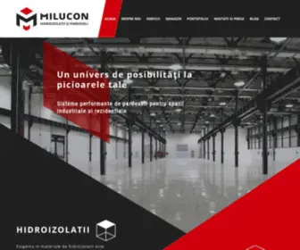 Milucon.ro(Hidroizolatii Profesionale) Screenshot