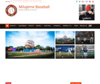 Milujeme-Baseball.cz(Milujeme Baseball) Screenshot