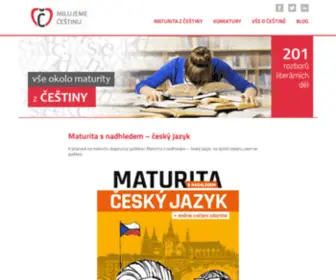 Milujemecestinu.cz(Milujemecestinu) Screenshot
