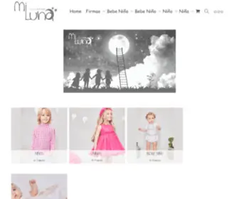 Milunaropainfantil.com(Ropa Infantil) Screenshot