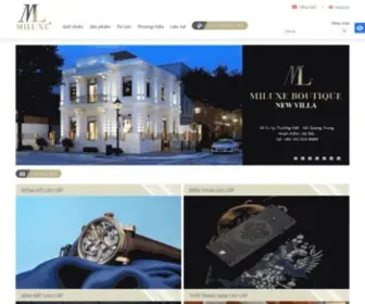 Miluxe.com(Luxury Ambassador) Screenshot