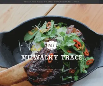 Milwalkytrace.com(Milwalky Trace) Screenshot