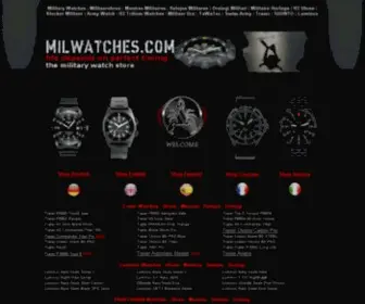 Milwatches.com(Militäruhren) Screenshot