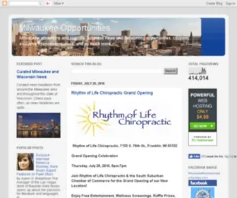 Milwaukeebusinessopportunities.com(Milwaukee Opportunities) Screenshot