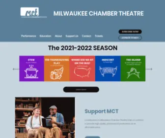 Milwaukeechambertheatre.org(Milwaukee Chamber Theatre) Screenshot