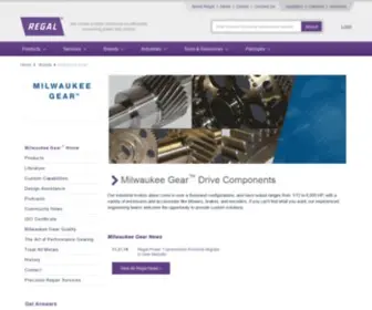 Milwaukeegear.com(Custom Gear & Gearbox Manufacturer) Screenshot