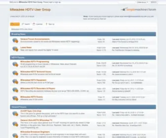 Milwaukeehdtv.org(A web page that points a browser to a different page after 2 seconds) Screenshot