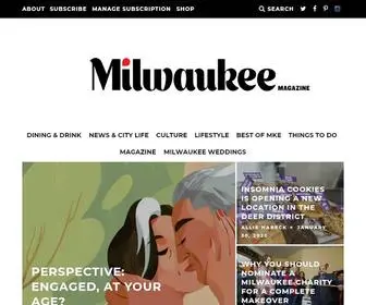 Milwaukeemag.com(Milwaukee Magazine) Screenshot