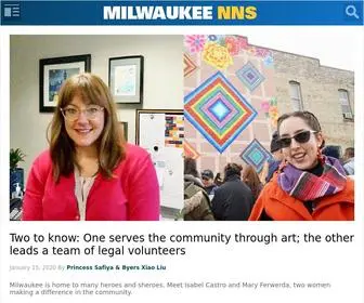 Milwaukeenns.org(The Milwaukee Neighborhood News Service) Screenshot