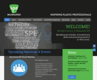 Milwaukeespe.org(Milwaukee SPE) Screenshot