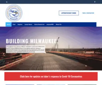 Milwbuildingtrades.org(Milwaukee Building) Screenshot