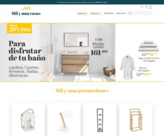 Milyunacasas.com(Mil y un productos para decorar tu casa) Screenshot