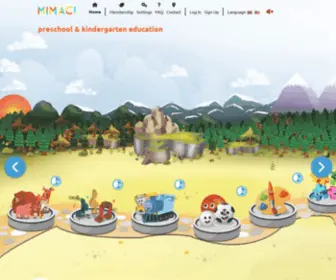 Mimaci.com(Kindergarten & preschool education) Screenshot