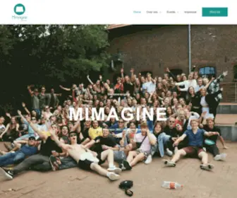 Mimagine.nl(De leukste studievereniging van Amsterdam) Screenshot