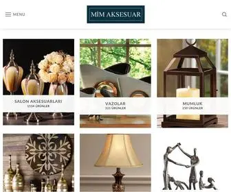 Mimaksesuar.com(Evinizi Güzelleştirmek İçin Her Şey Burada) Screenshot