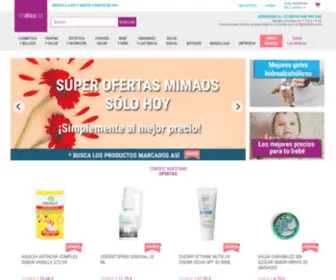 Mimaos.com(Farmacia y Parafarmacia Online Barata de Confianza) Screenshot