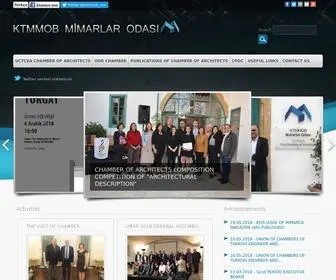 Mimarlarodasi.org(UCTCEA CHAMBER OF ARCHITECTS) Screenshot