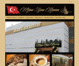 Mimarsinanhamami.com.tr(Mimar Sinan Hamam) Screenshot