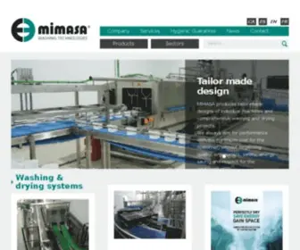 Mimasa.com(MIMASA Washing Technologies) Screenshot
