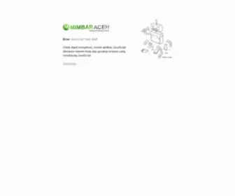 Mimbaraceh.com(MIMBAR ACEH) Screenshot