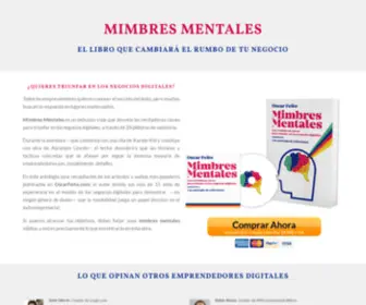 Mimbresmentales.com(Libro Para Emprendedores) Screenshot