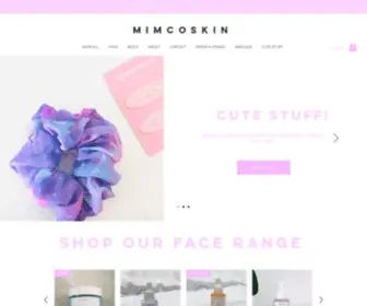 Mimcoskin.com(Mimcoskin) Screenshot