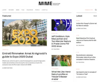 Mime.news(MIME focuses on the moving image culture in all its forms and) Screenshot