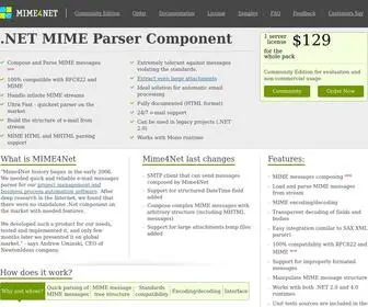 Mime4.net(Email and MIME parser) Screenshot