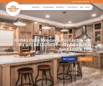 Mimhc.com(Michigan Manufactured Homes) Screenshot