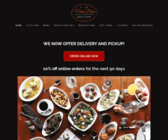 Mimibluerestaurants.com(MIMI BLUE) Screenshot