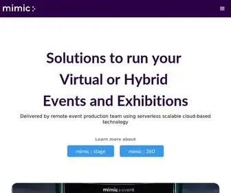 Mimic.digital(Virtual Solutions for Events) Screenshot