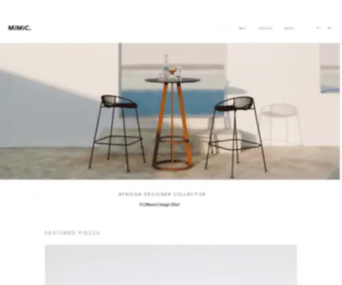 Mimicconsulting.com(Designer Furniture and Lifestyle Collective Spain) Screenshot