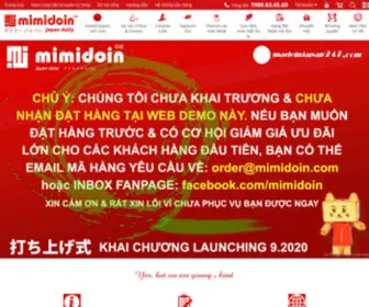 Mimidoin.com(Công ty mimidoin Viá) Screenshot