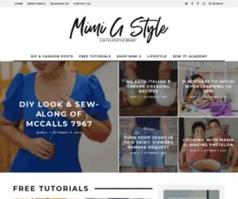 Mimigstyle.com(Mimi G Style) Screenshot