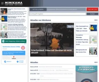 Mimikama.at(Aktuelle Faktenchecks) Screenshot