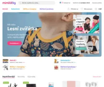 Mimilatky.cz(Látky pro radost) Screenshot
