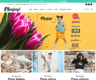 Mimimomodainfantil.com(Mimimó) Screenshot
