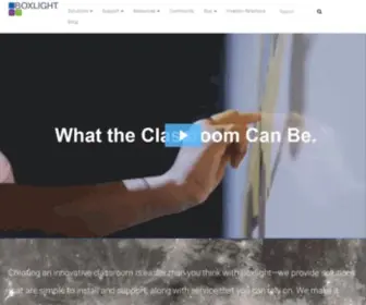 Mimio.com(Innovative Technology in the Classroom) Screenshot