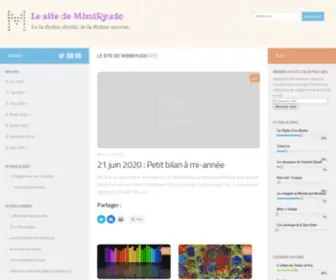 Mimiryudo.com(Le site de MimiRyudo) Screenshot