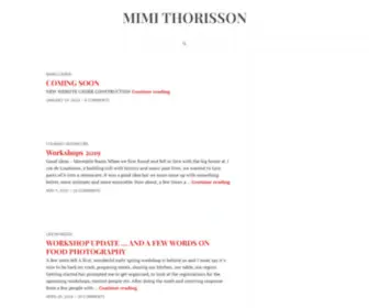Mimithorisson.com(MIMI THORISSON) Screenshot