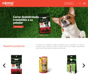 Mimma.com.ec(Snacks para mascotas) Screenshot