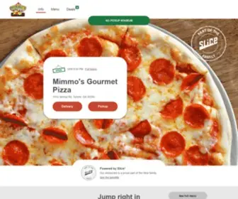 Mimmosgourmetpizzatyrone.com(Mimmosgourmetpizzatyrone) Screenshot
