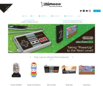 Mimoco.com(Makers of the Coolest Designer USB Flash Drives) Screenshot