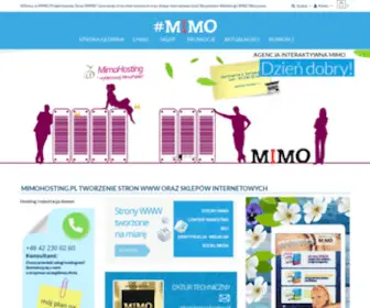 Mimohosting.pl(Mimohosting) Screenshot