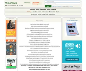 Mimonews.com(All About News) Screenshot