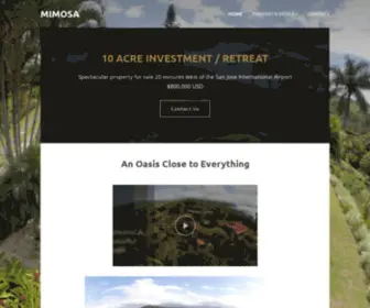 Mimosa.co.cr(Mimosa) Screenshot